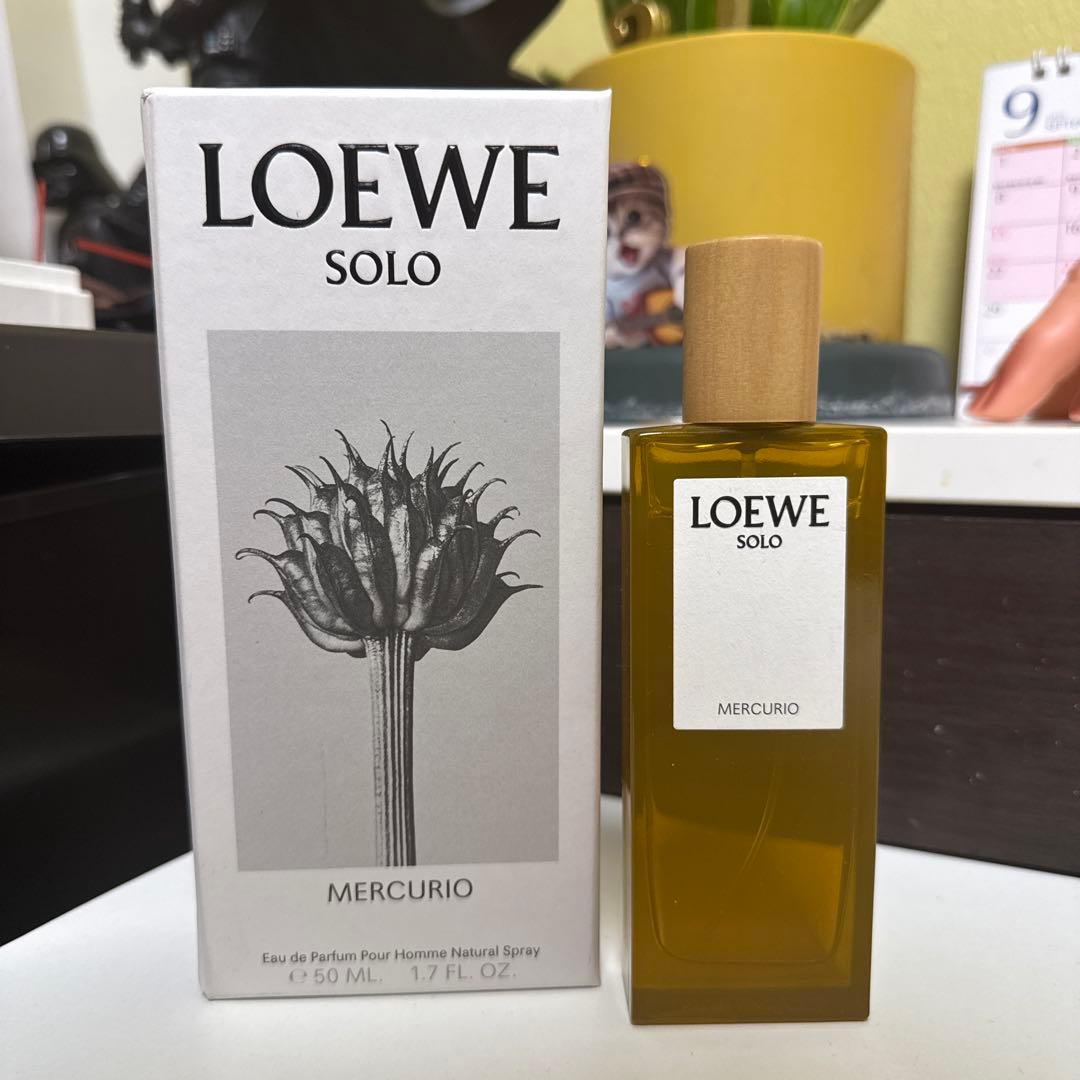 LOEWE SOLO MERCURIO 50ml 香水　値引き中