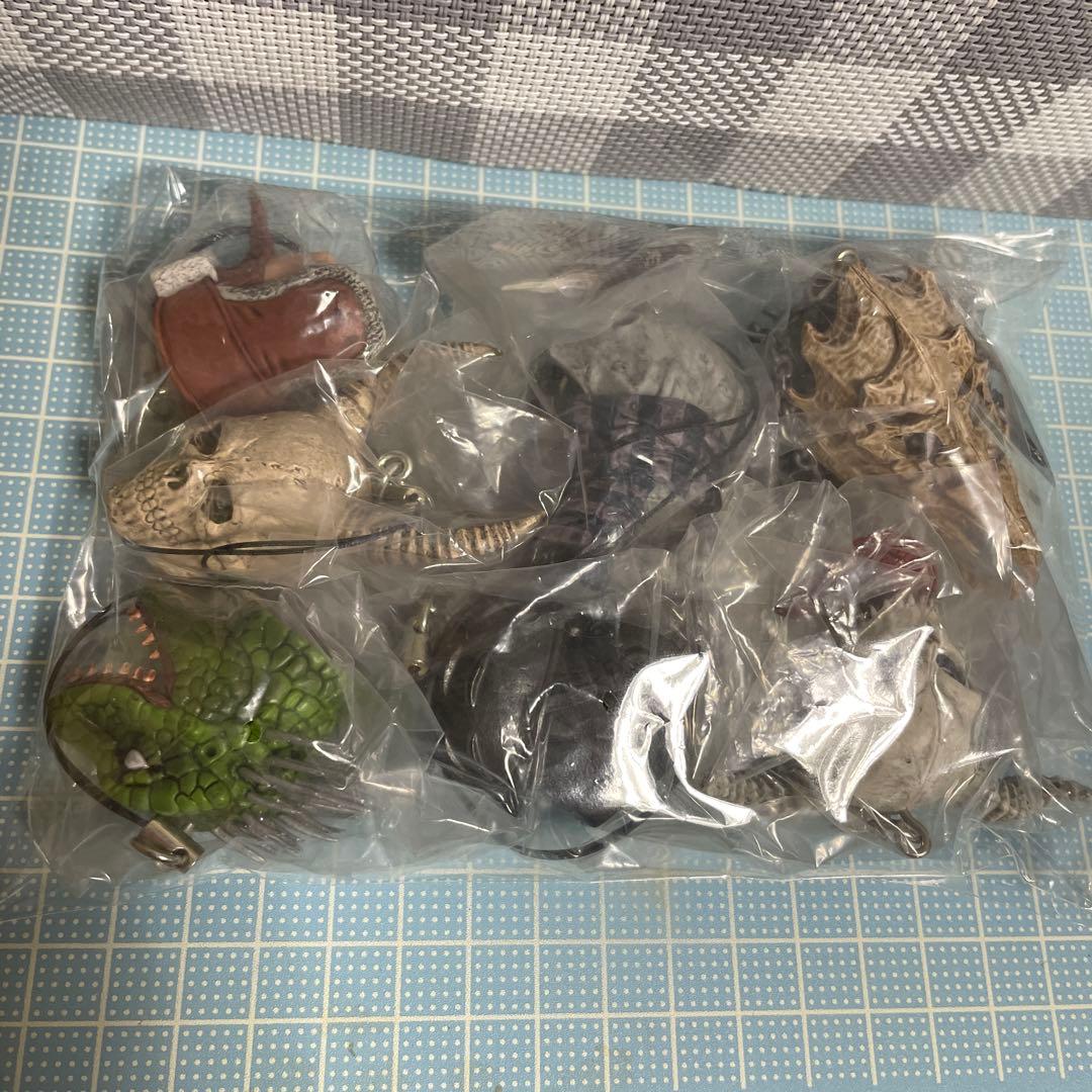 ドロヘドロ ヘッド マスコット フィギュア ストラップ 7種 コンプ