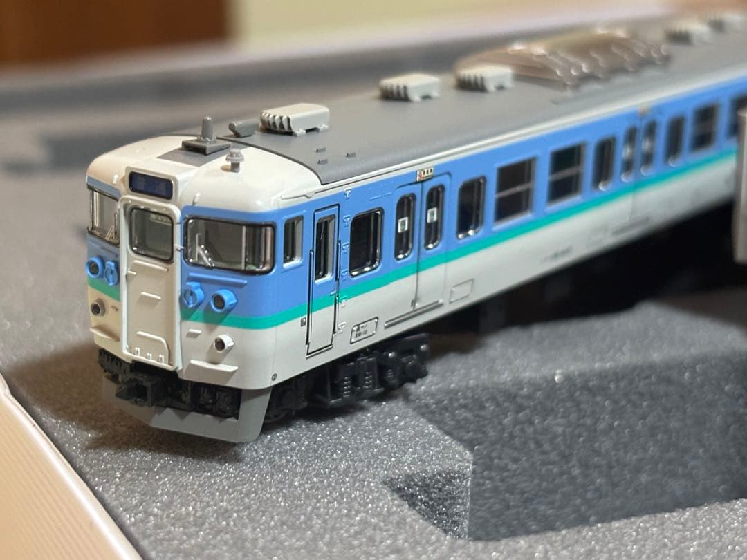 115系1000番台 長野色基本3両 加工品 Amazon | KATO Nゲージ 115系 1000番台 長野色 3両セット 10-585 鉄道