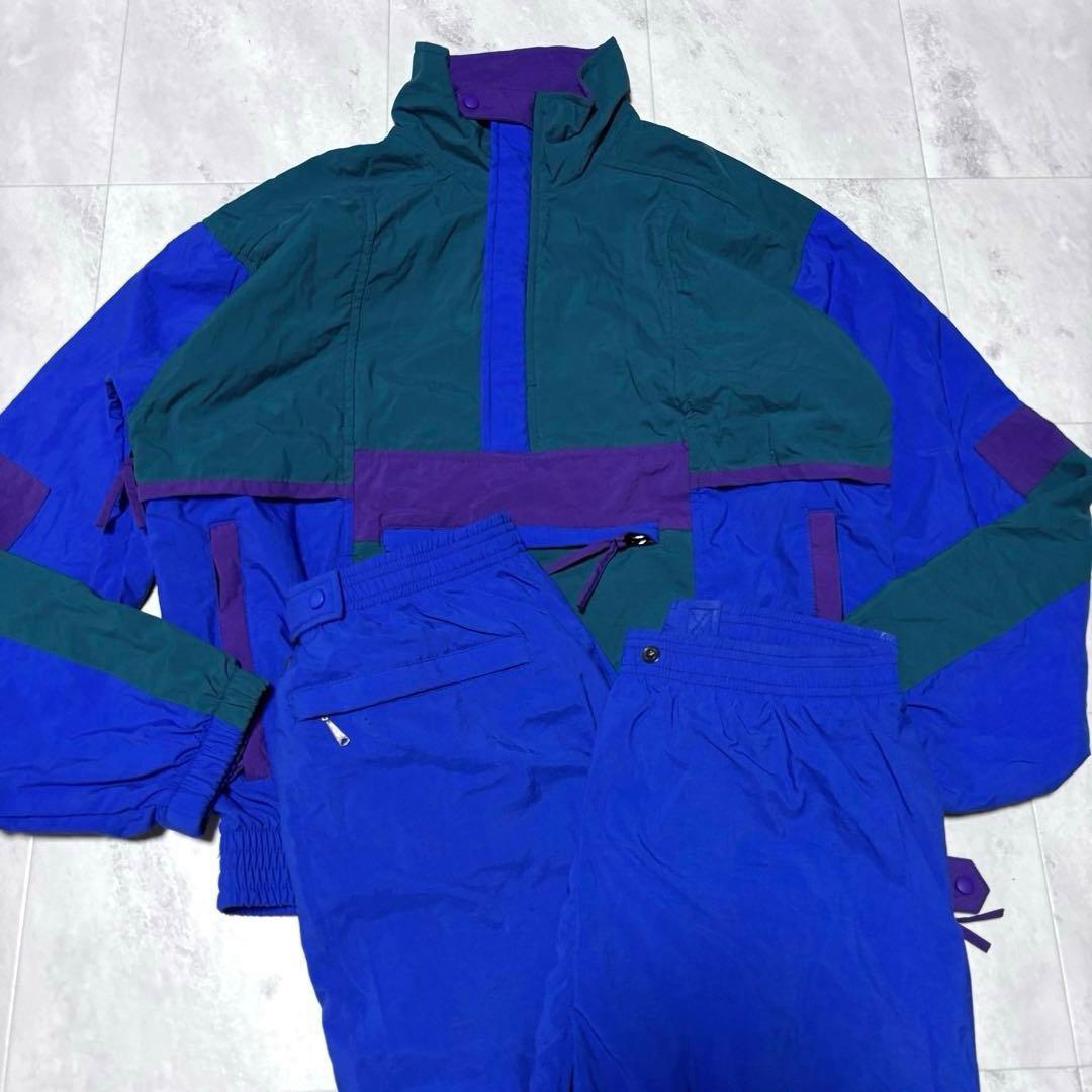 【超希少】L.L.BEAN ナイロンセットアップ ビンテージ アノラック