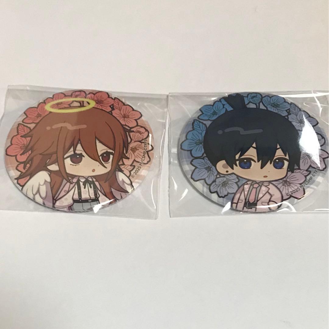 チェンソーマン プリンスホテル ミニキャラ缶バッジ アキ 天使の悪魔