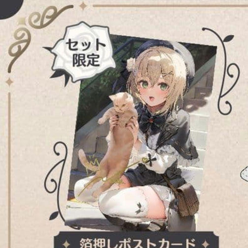 ぶいすぽっ！ 胡桃のあ 誕生日記念2024 複製箔押しサイン入り ポスト