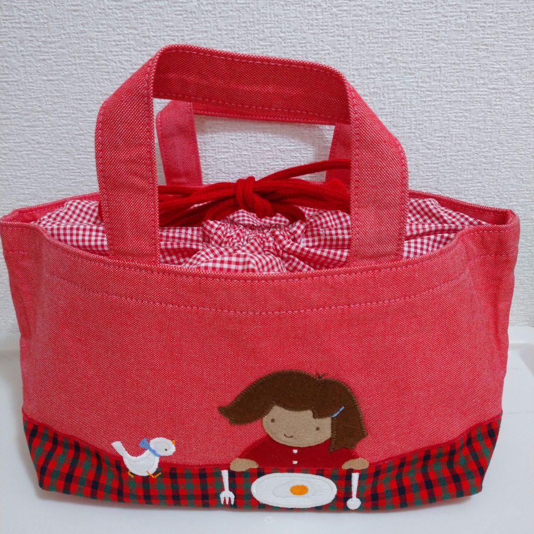 『ファミリア』廃盤レア デニムバッグ 巾着 ランチバッグ トートバッグ バッグ