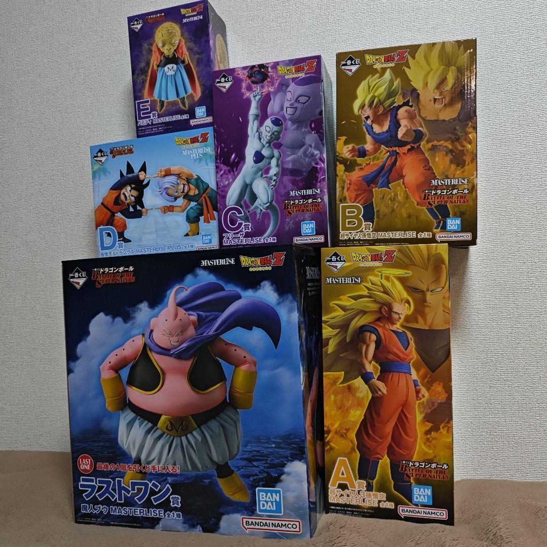 一番くじ ドラゴンボール 全フィギュア賞セット