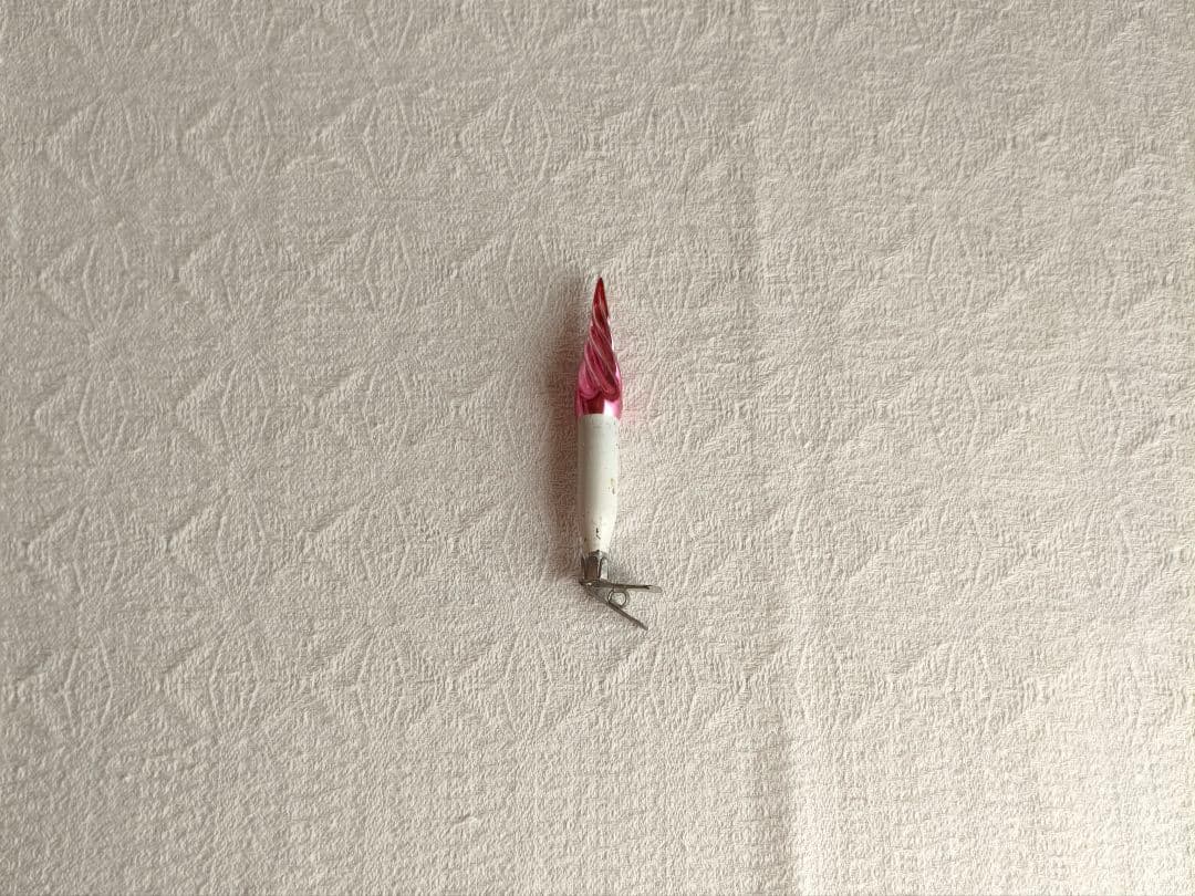 * vintage ornament ୨୧ キャンドル型 クリップオーナメント