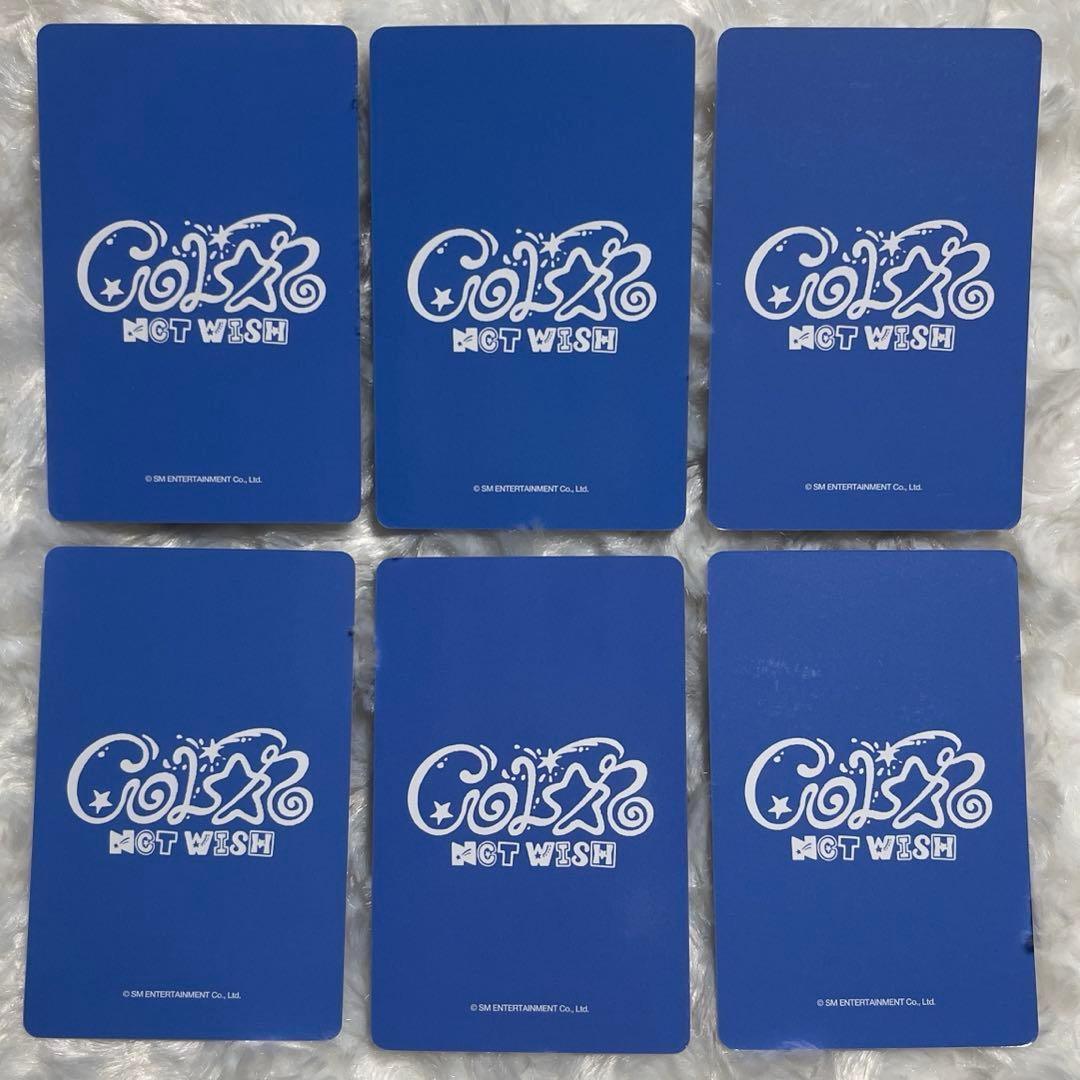 nct wish color musicart特典 トレカ 6枚set - メルカリ