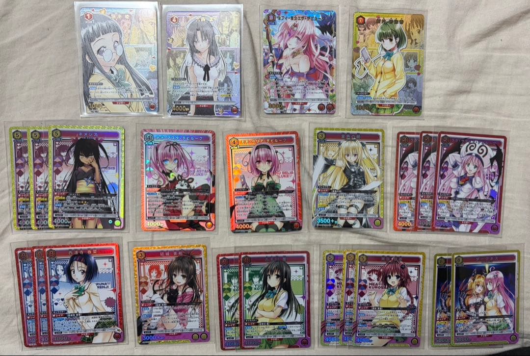 ユニオンアリーナ ToLOVEる ほぼ5BOX分 パラレル SR以下まとめ売り