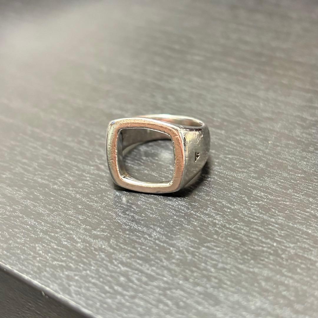 【箱付き最安】トムウッド　クッションオープンリング　シグネットリング　サイズ50