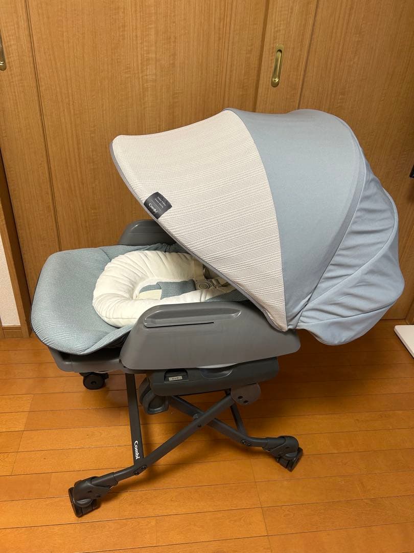 【美品】コンビネムリラATSWING BEDi Long スリープシェルEG レンタル] コンビ ネムリラ AUTO SWING BEDi Long スリープシェル EG+