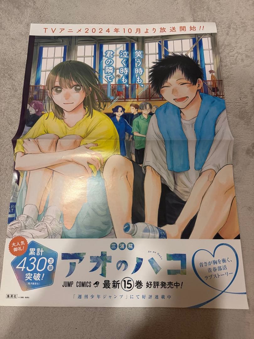 アオのハコ 15巻 ポスター - メルカリ