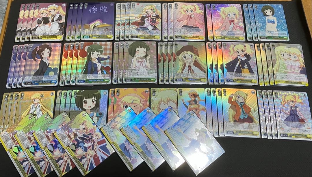 ヴァイスシュヴァルツ きんいろモザイク フルホイルセット - メルカリ