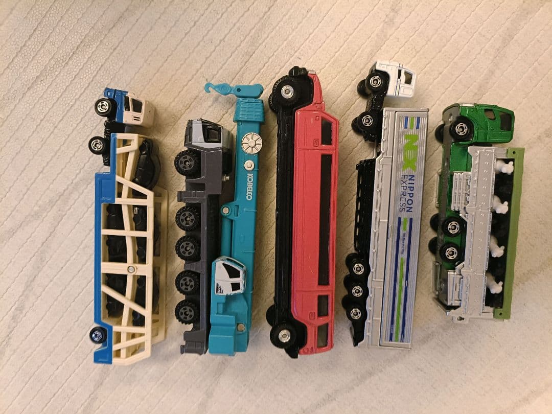 トミカ （ロングタイプ）5台セット - メルカリ
