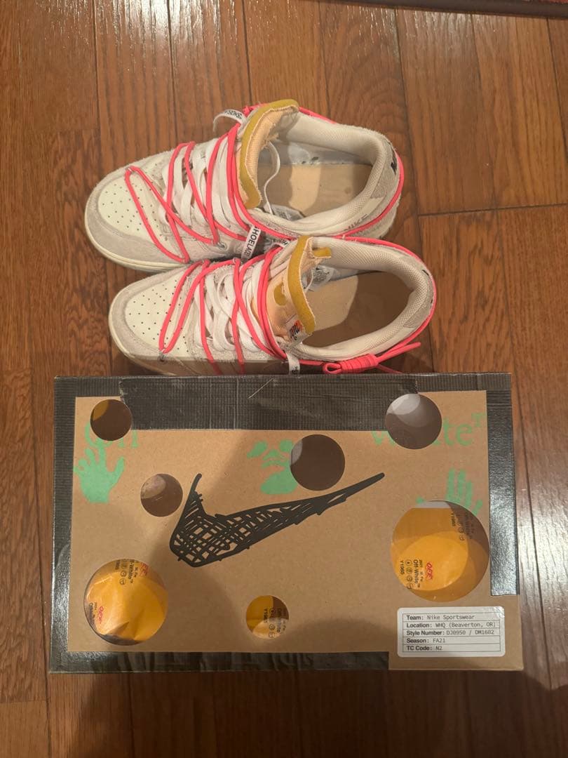 Nike Dunk Low ✖︎off-white