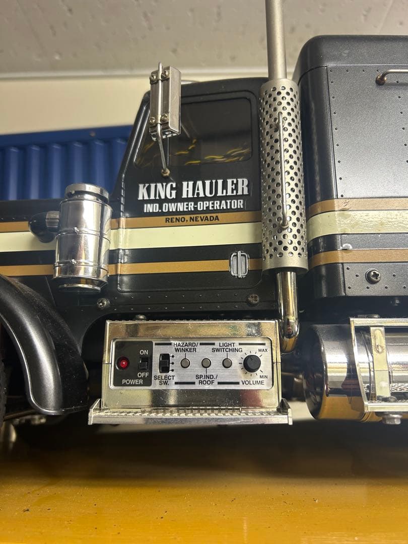 タミヤ キングハウラー ラジコン トラック コンテナ付き - メルカリ