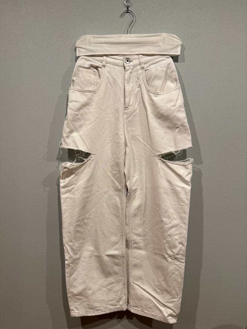 メゾンマルジェラ スラッシュデニム 38