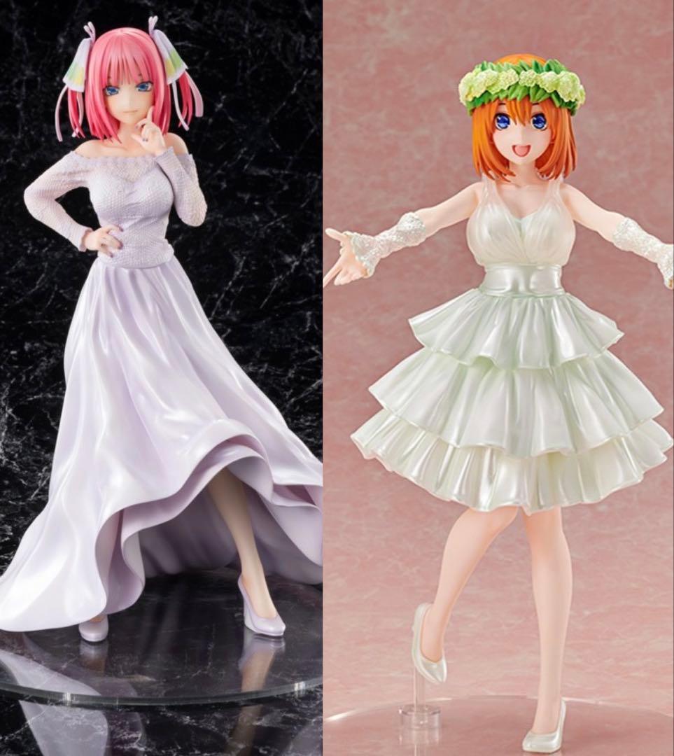 新品未開封　五等分の花嫁　中野　二乃　四葉　フィギュア　amakuni