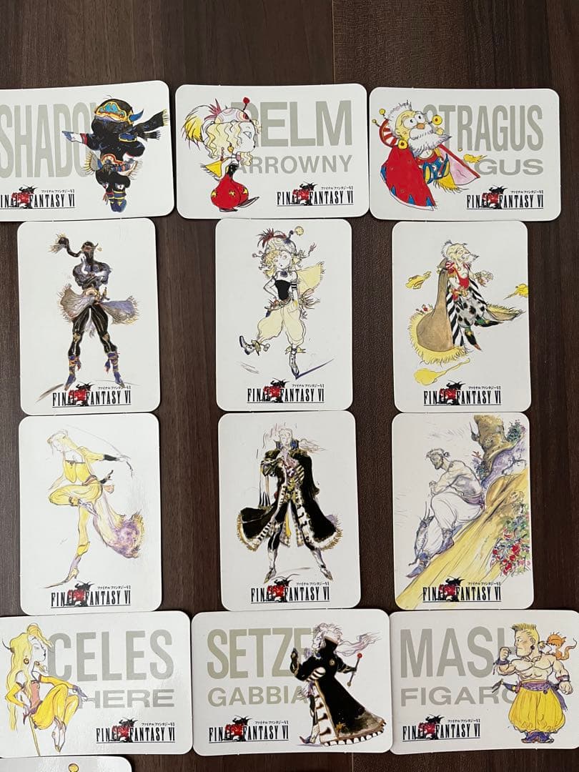 ファイナルファンタジー6 キャラクターコレクションズ カードセットFF6