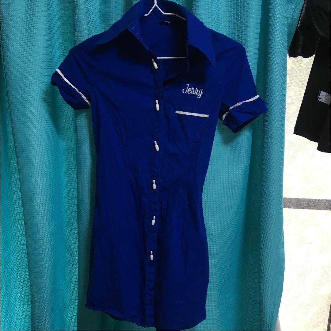 安室奈美恵 スライ　ベビドン　sly ボーリング　シャツワンピPLAY着用色 M SLY ボウリングシャツ、ワンピース 安室奈美恵 ボーリング - メルカリ