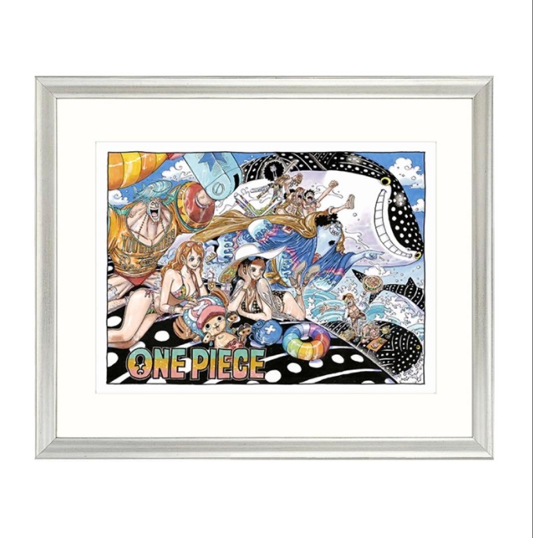 [未使用]ワンピース 額装高精細複製原画　(少年ジャンプ2021年合併号掲載 ONE PIECE』額装高精細複製原画 （週刊少年ジャンプ2021年