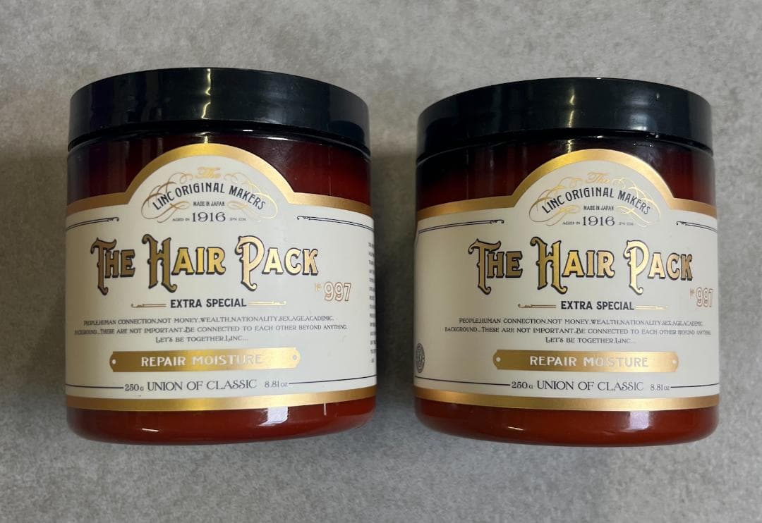 リンク オリジナルメーカーズ ヘア パック 997 モイスチャー 250　2個
