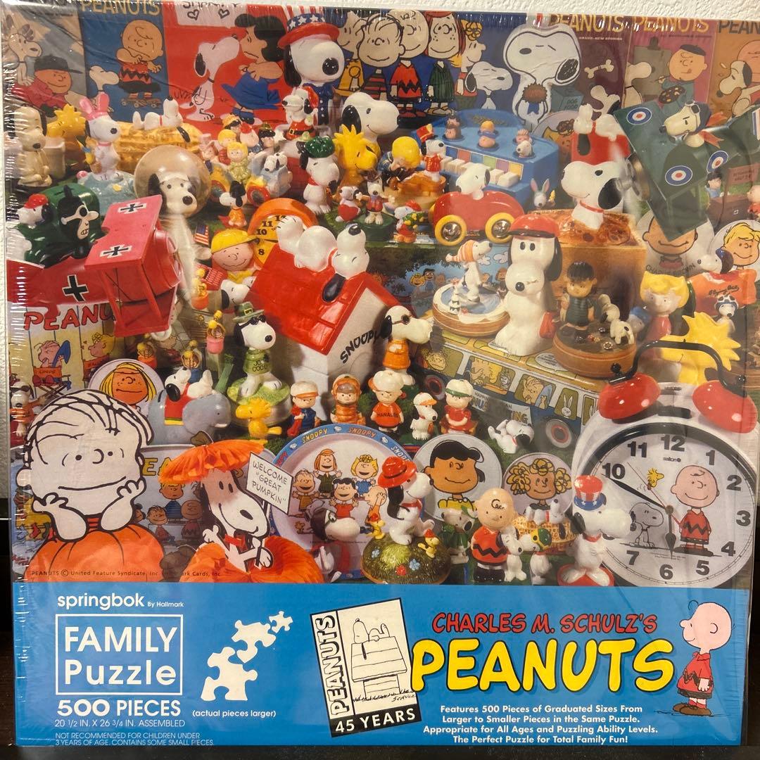 レア希少★45th ピーナッツ スヌーピー　 ヴィンテージパズル レトロ1995 EPO-06-708s スヌーピー スヌーピー ビーグルスカウト 500ピース