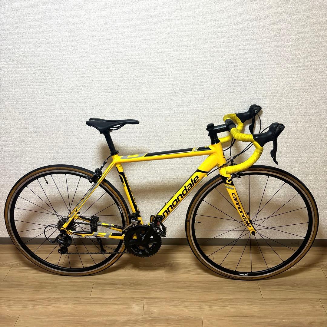 キャノンデール caad8 48サイズ 8.8g イエロー ロードバイク