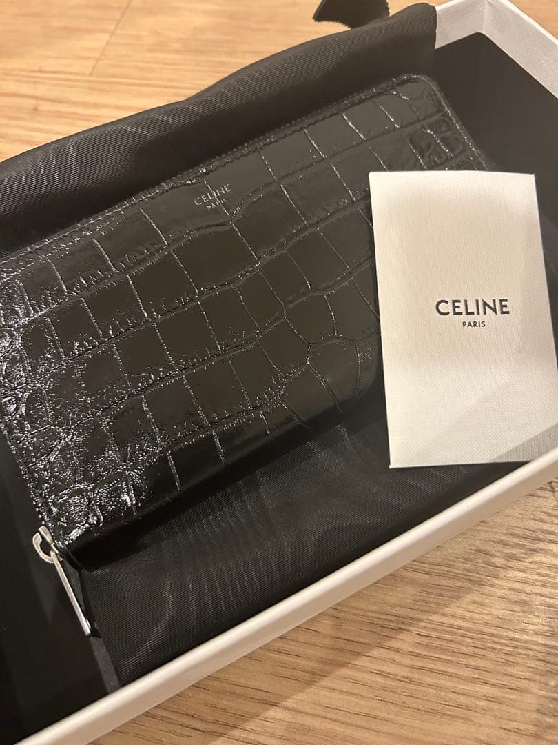 CELINE ブラック 長財布　値下げ可