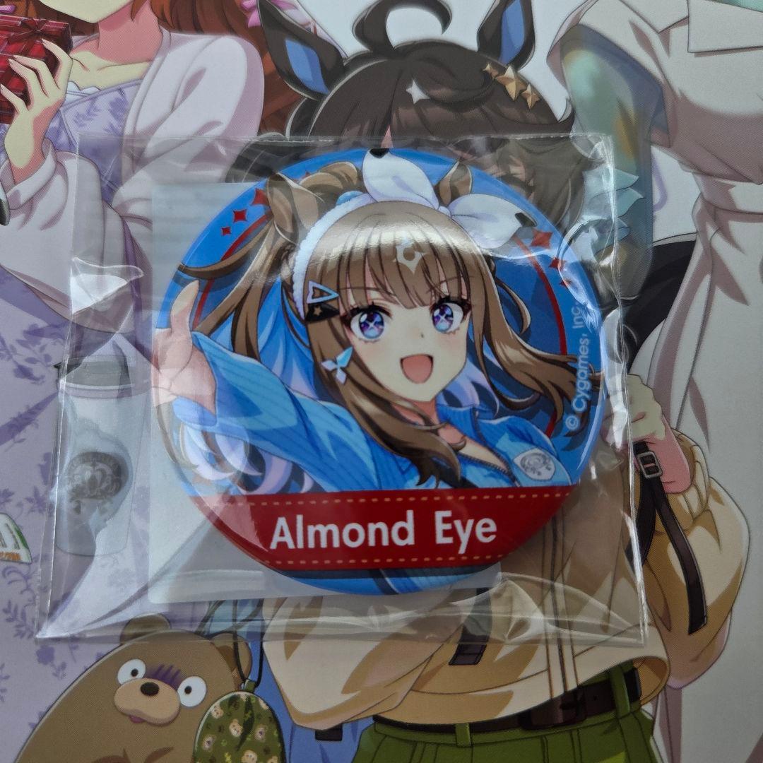 缶バッチ ウマ娘 アーモンドアイ ポップアップ 新千歳空港 - メルカリ