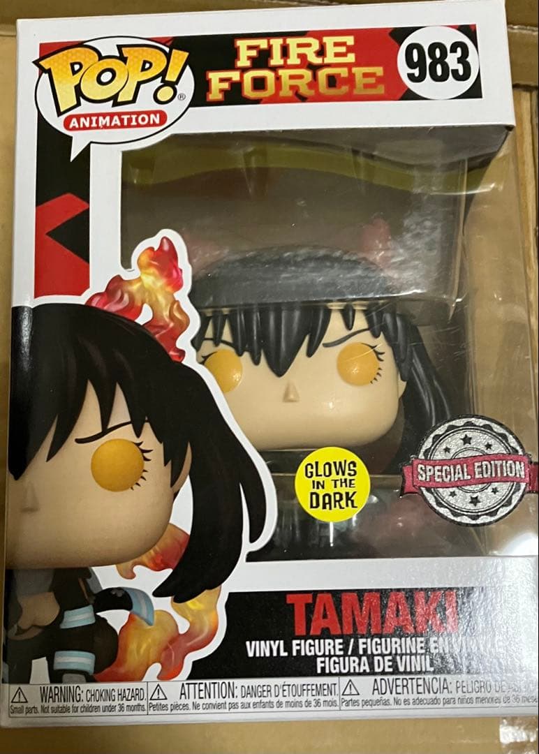 funko pop 炎炎ノ消防隊 タマキ・コタツ フィギュア 環古達