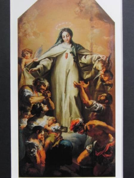 ビセンテ・ロペス・ポルターニャ、捕虜を救出する慈悲深き聖母マリア