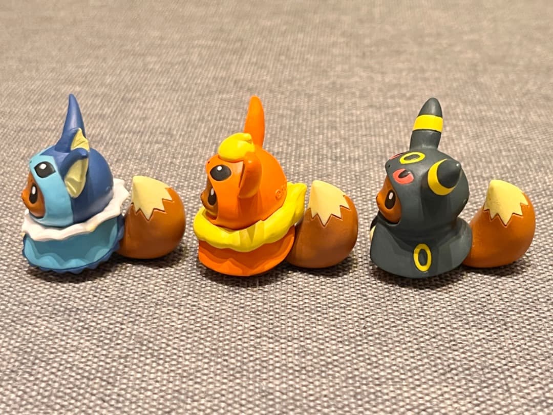 ポケモンセンター限定 イーブイ ポンチョシリーズ フィギュア 6種