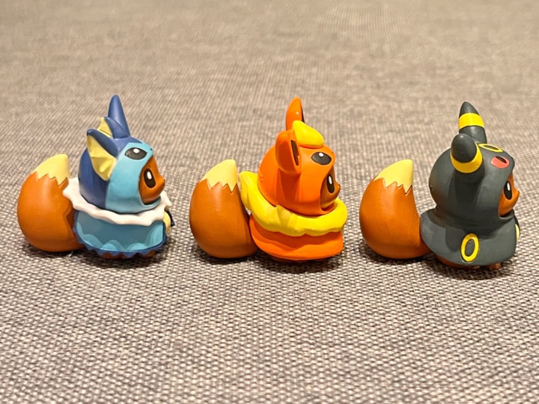 ポケモンセンター限定 イーブイ ポンチョシリーズ フィギュア 6種