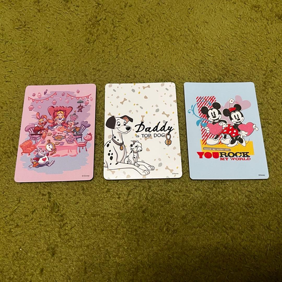 ディズニーストア じゃんけんカード 3枚セット - メルカリ