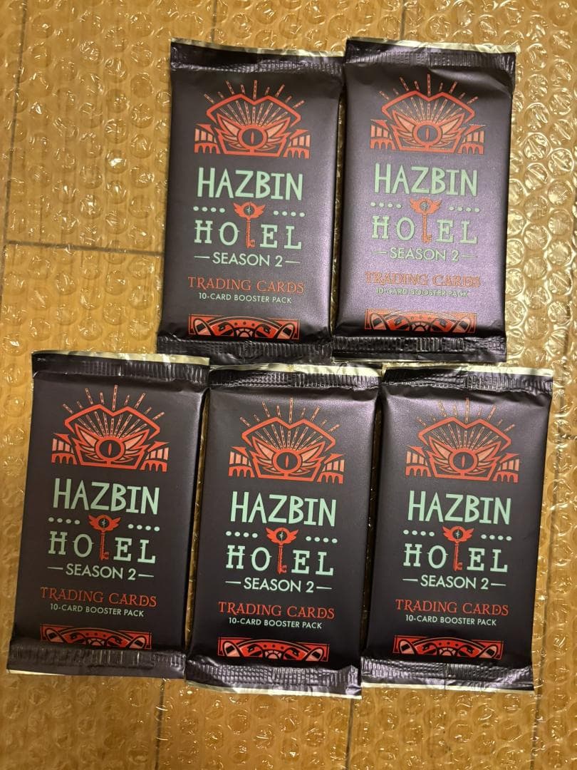 hazbin hotel ハズビンホテル カード シーズン2 5パック hazbin hotel ハズビンホテル カード シーズン2 5パック hazbin hotel