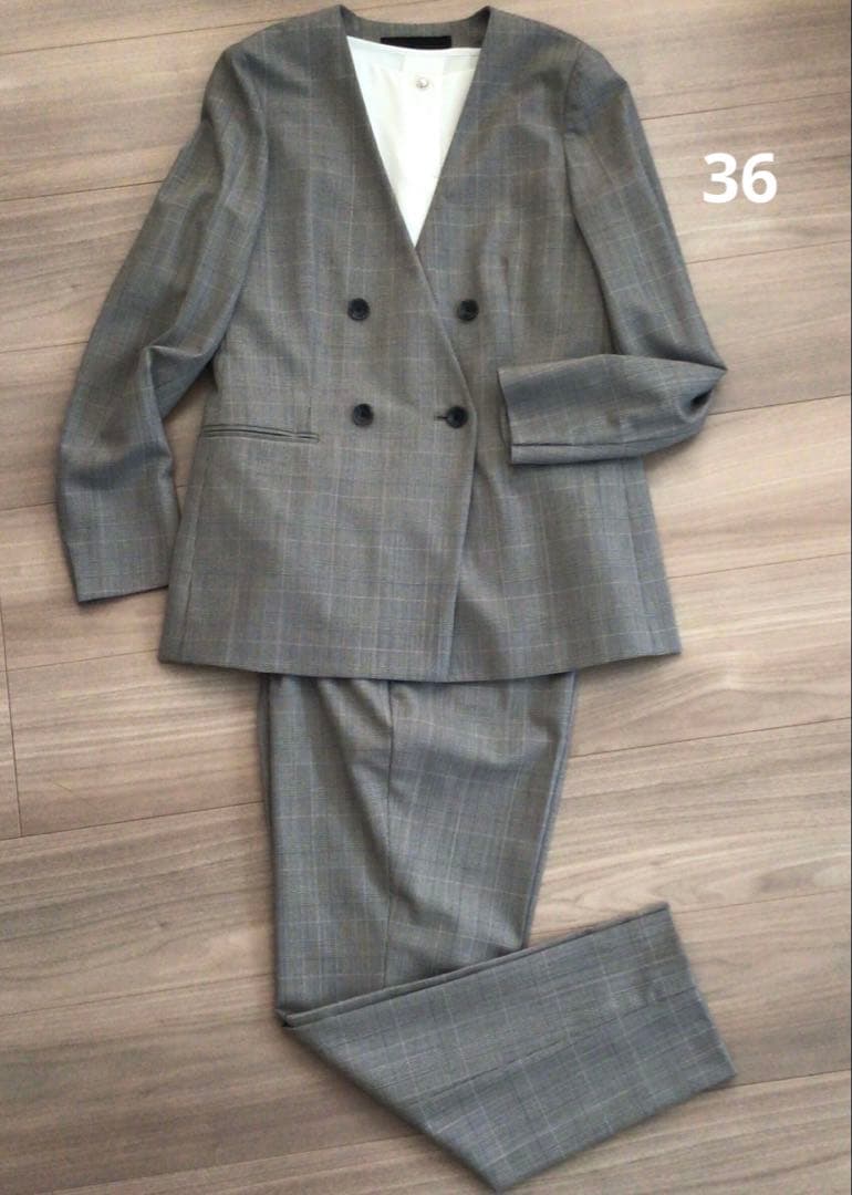 ユナイテッドアローズ　カチリラ　パンツスーツ　セットアップ　36