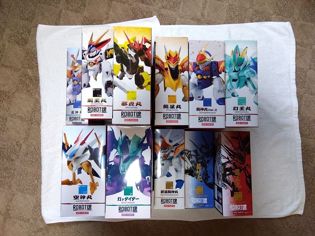 c*0様 ROBOT魂 魔神英雄伝ワタル　フィギュア11セット+追加1 Amazon | TAMASHII NATIONS METAL ROBOT魂 魔神英雄伝ワタル ＜SIDE