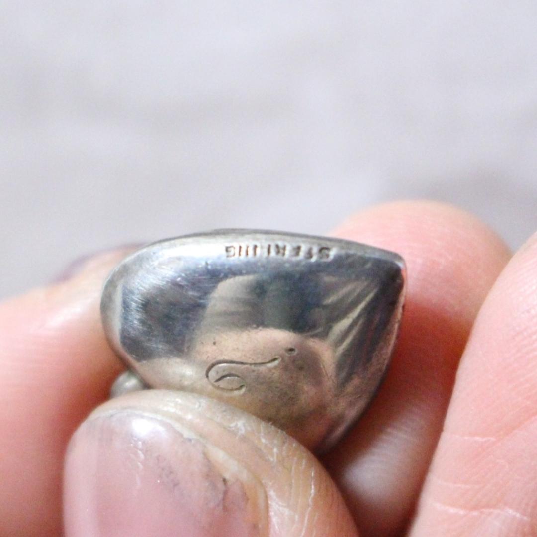 40s スウィートハートジュエリー WW2 シルバー 大戦 天使 エンジェル