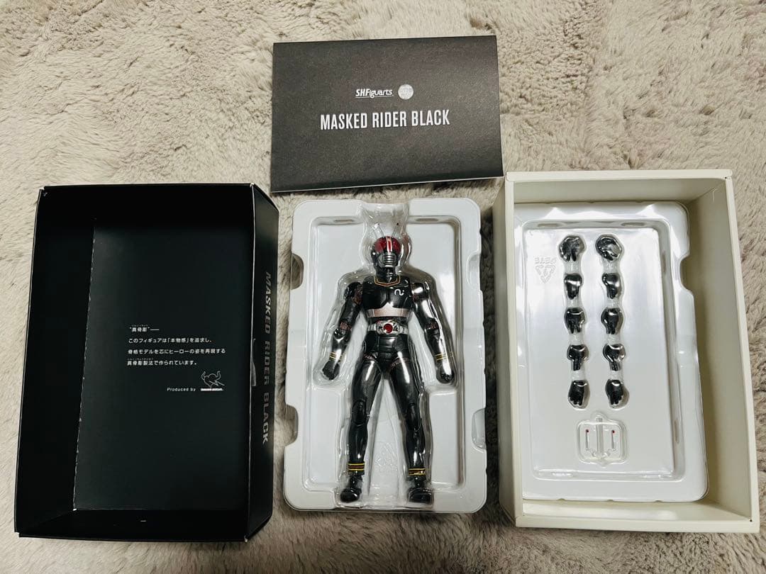 真骨彫製法 SHFiguarts 仮面ライダーブラック シャドームーン - メルカリ