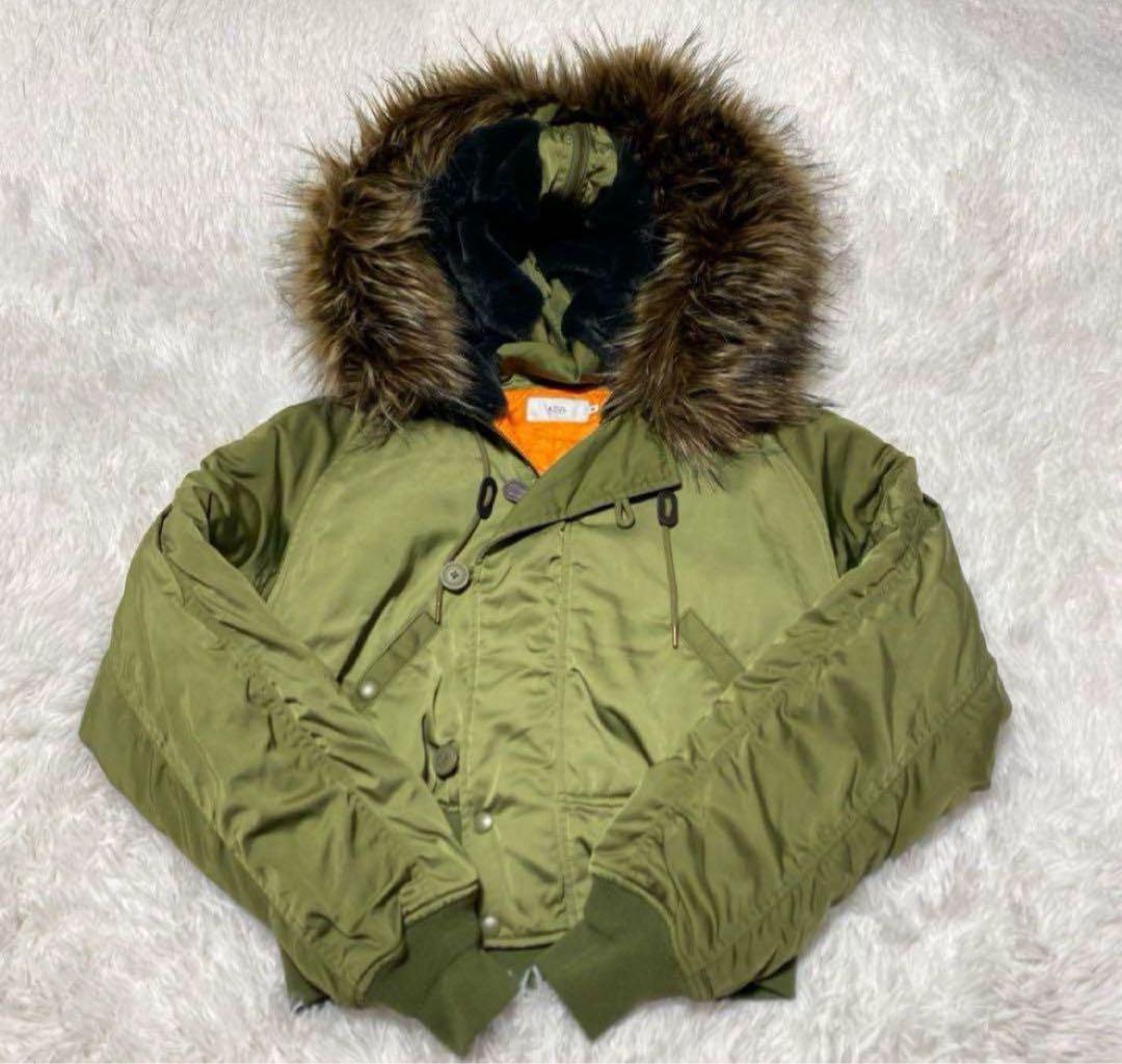 AZUL by moussy type n2b flight jacket - メルカリ