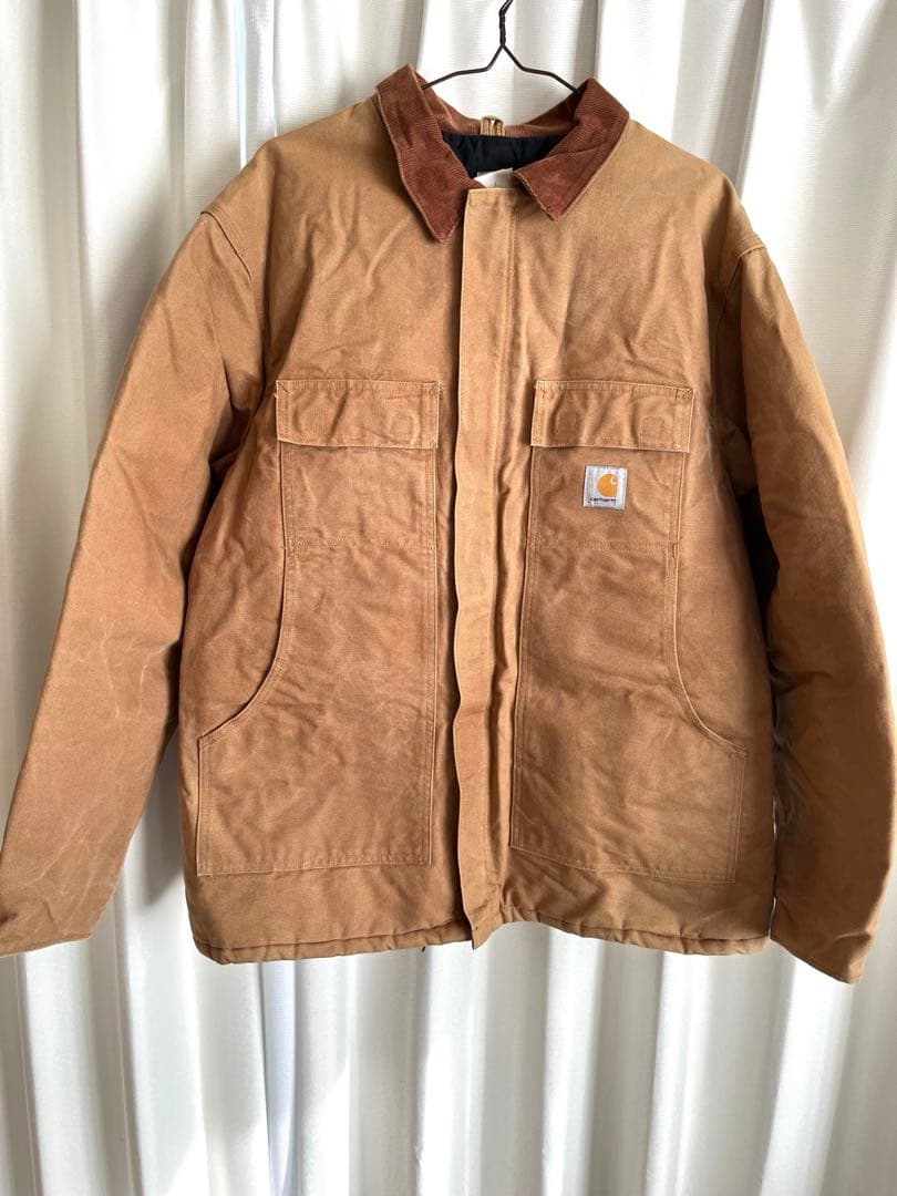 カーハート　carhartt　ダックジャケット　古着 中古・古着通販】CarHartt (カーハート) ダックジャケット ブラウン