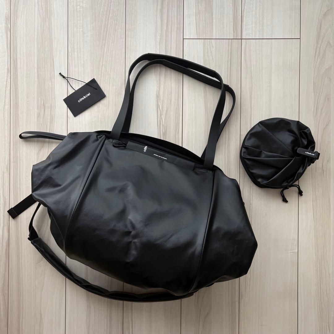 cote&ciel コートエシエル ボストンバッグ ポーチ 2点まとめ買い