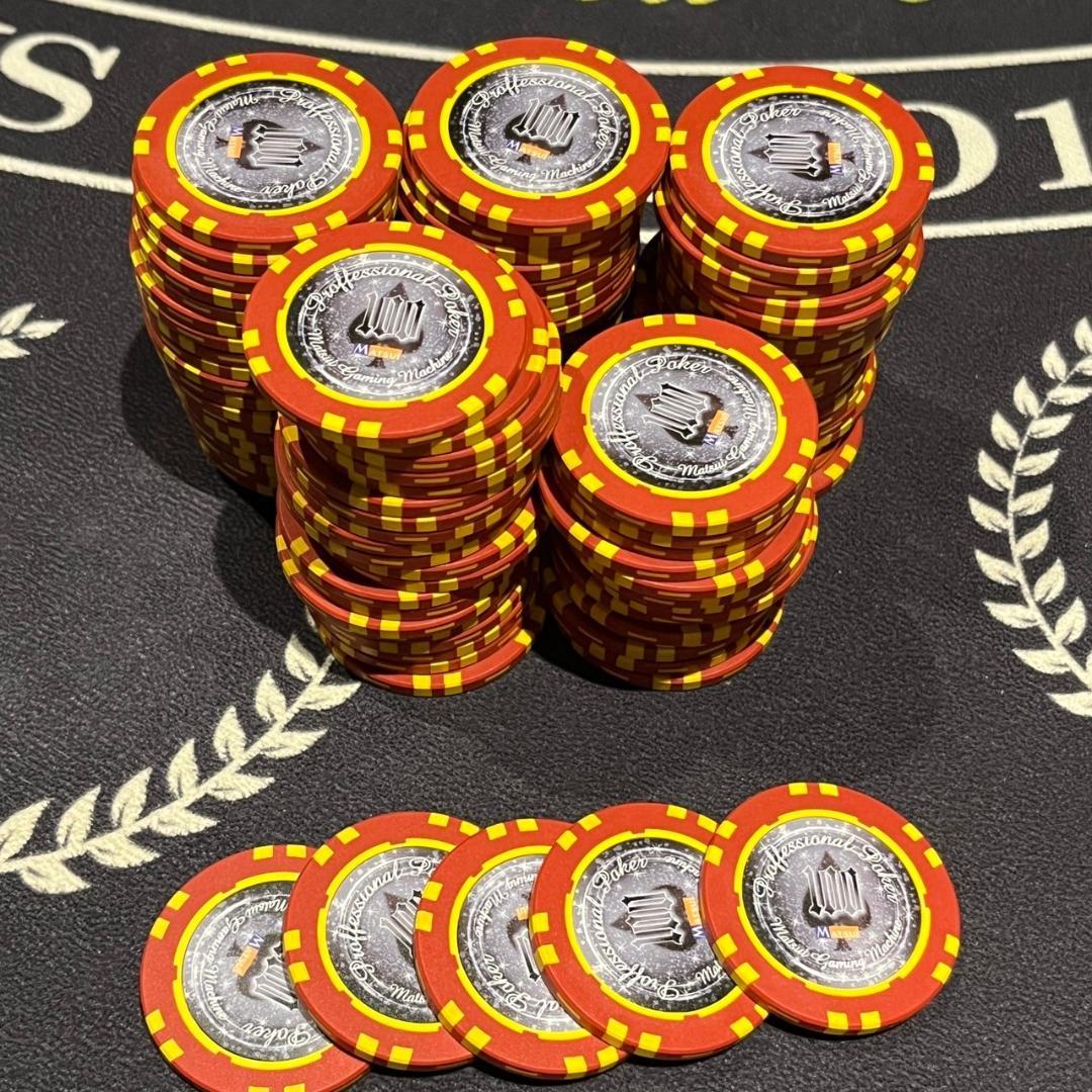 15 MGM社正規品 カジノチップ 100枚 100$ ポーカーチップ  H26 2026年最新】ポーカーチップの人気アイテム - メルカリ