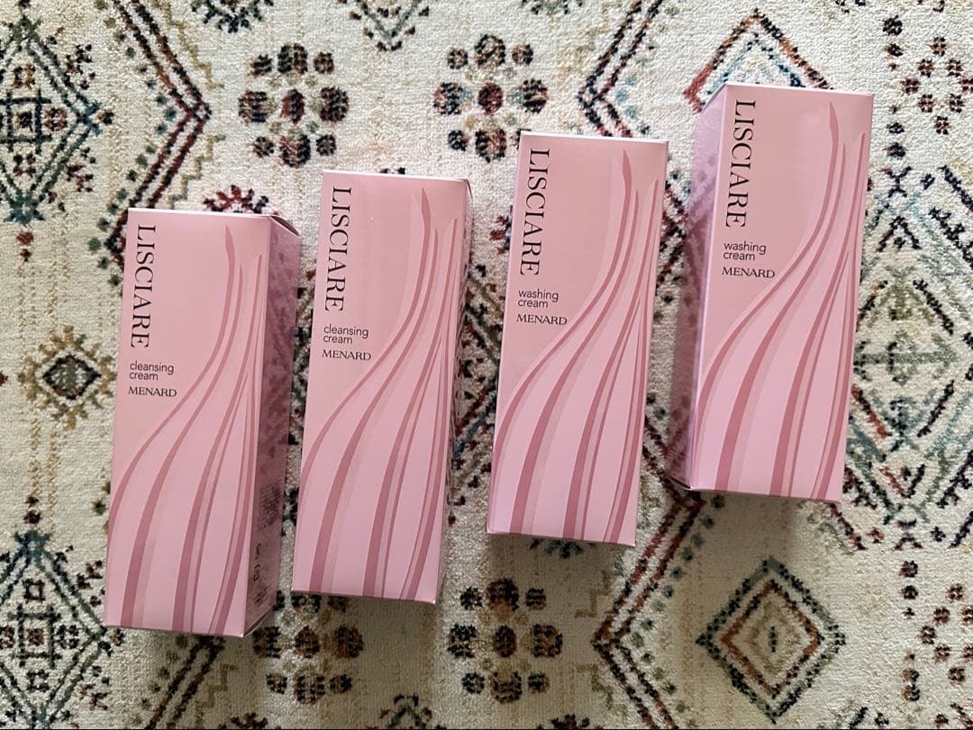 メナードリシアルクレンジング2本、洗顔クリーム2本