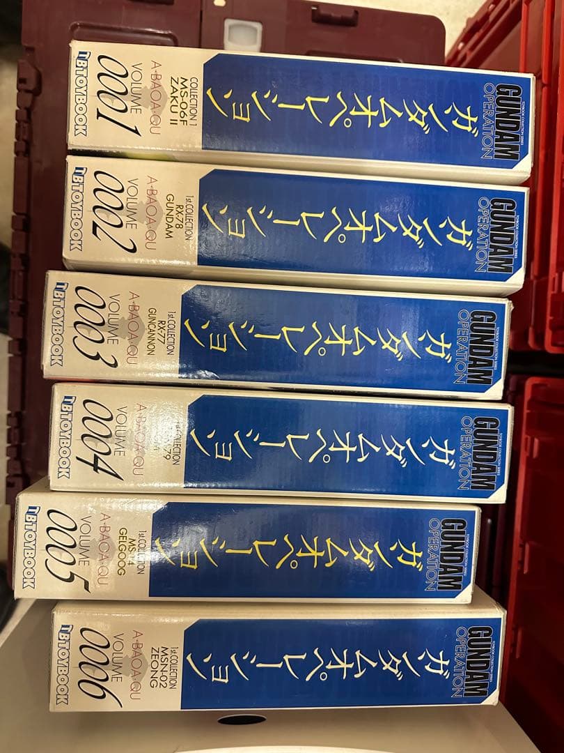 GUNDAM OPERATION A-BAO-Q コレクション1 全7巻セット セイカ ガンダムオペレーション ア・バオア・クー編 ガンダム レビュー