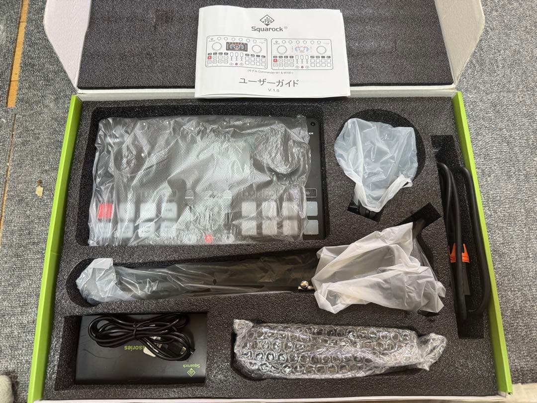 送料込commander M1 【STU1+マイクセット】配信ミキサーオーディオ