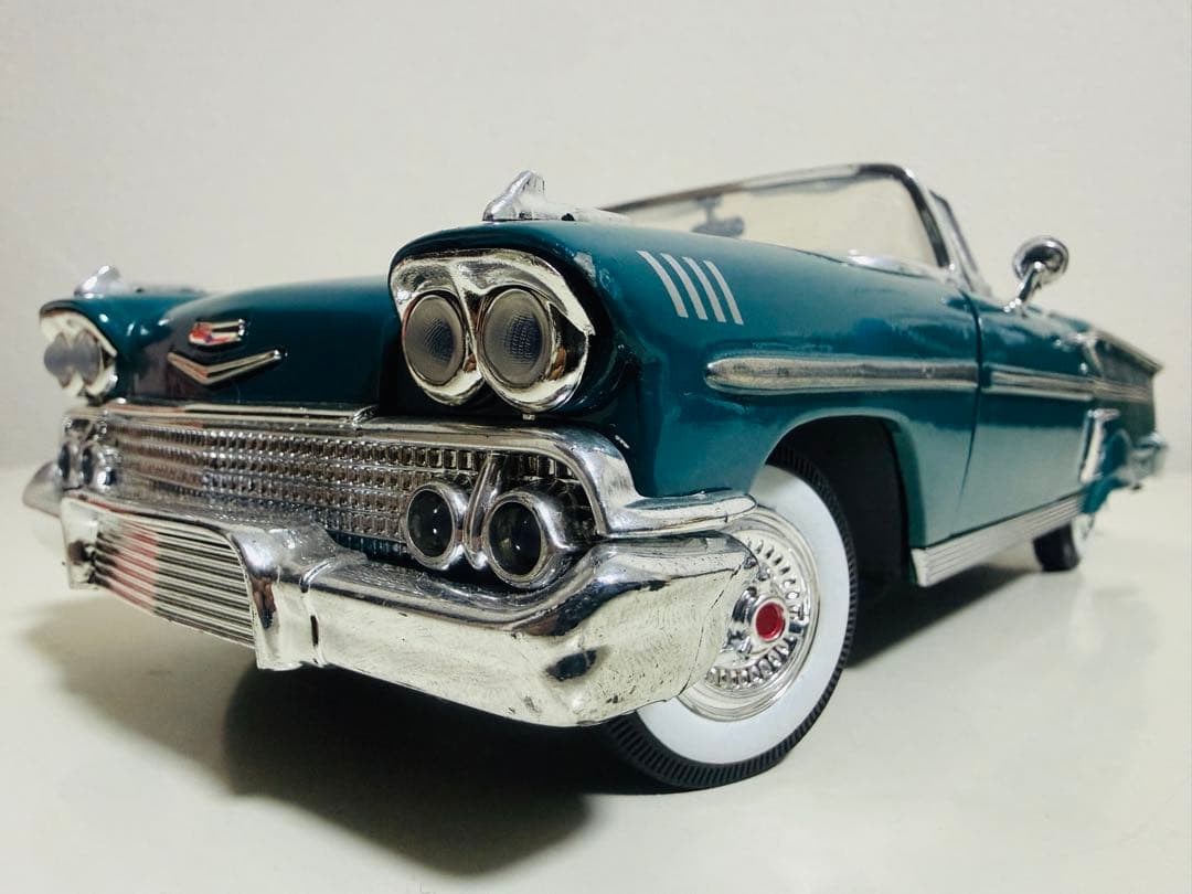 MM/'58 Chevyシボレー Impalaインパラ コンバー 1/18 絶版