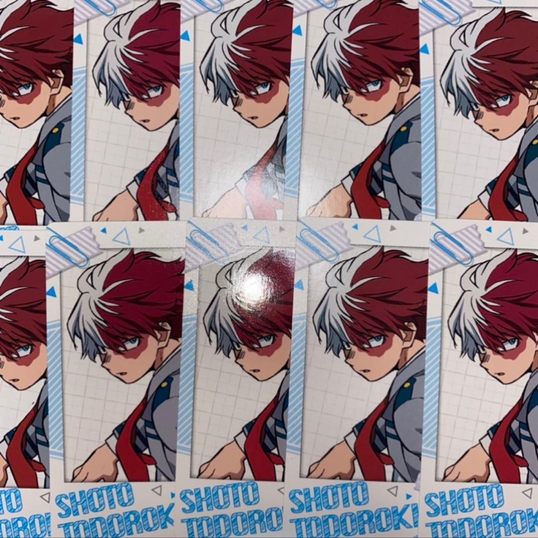 複数あり】ヒロアカ スナップマイド スナマイ 轟焦凍 轟 文房具 10枚