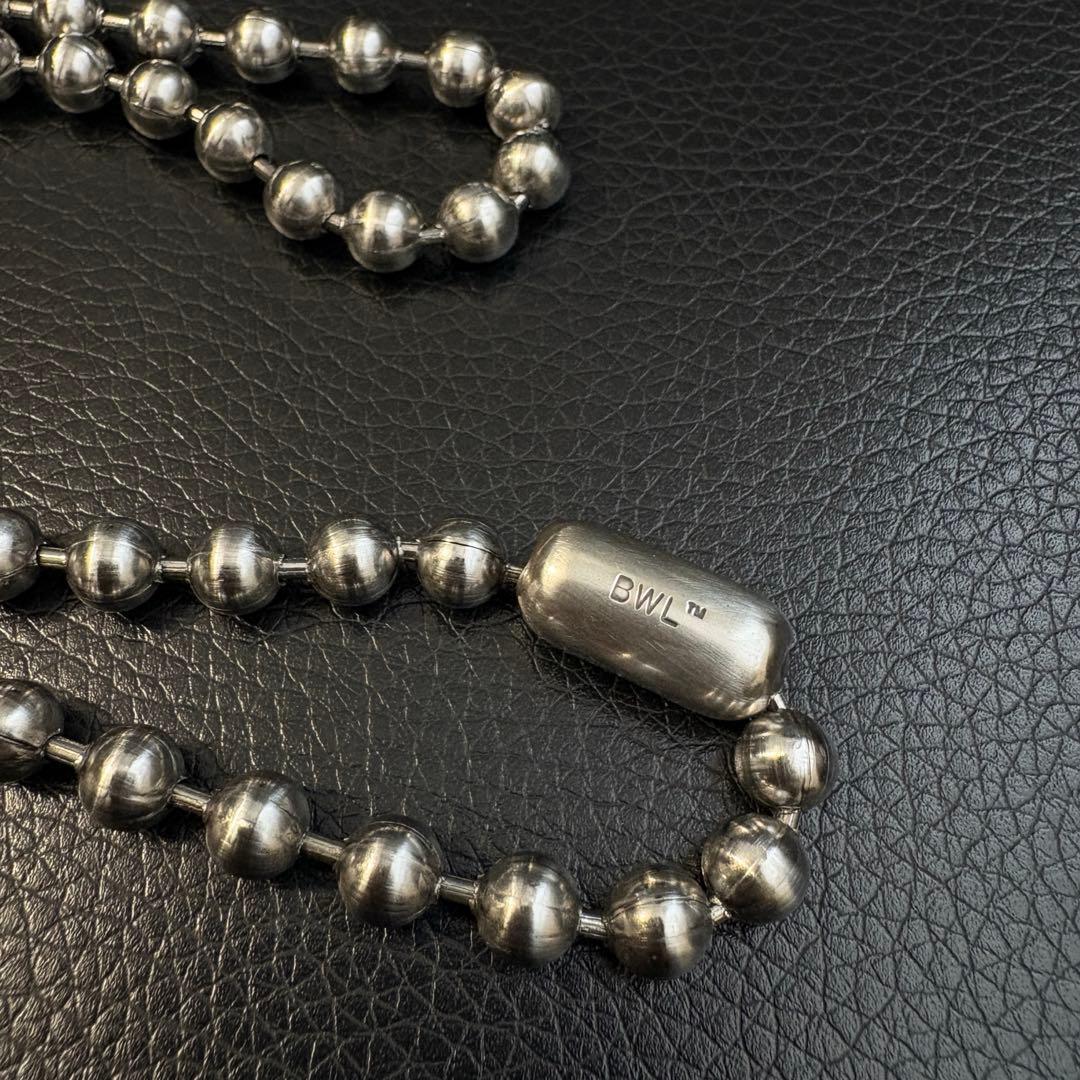 Bill Wall Leather ラージボールチェーンネックレス 51.5cm