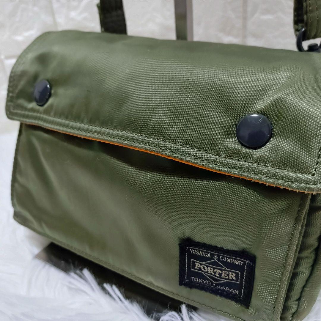 希少 廃盤 セージグリーン PORTER ボディバッグ ショルダー