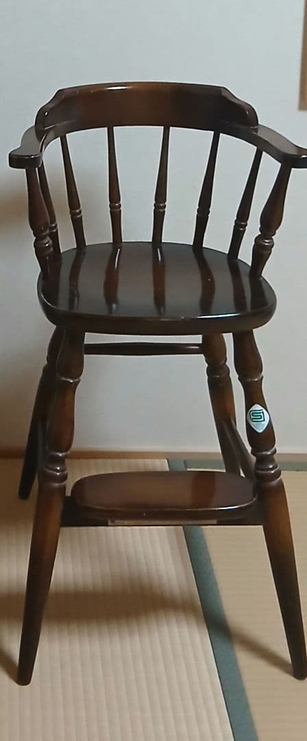 【飛騨産業】木製ハイチェア 1脚